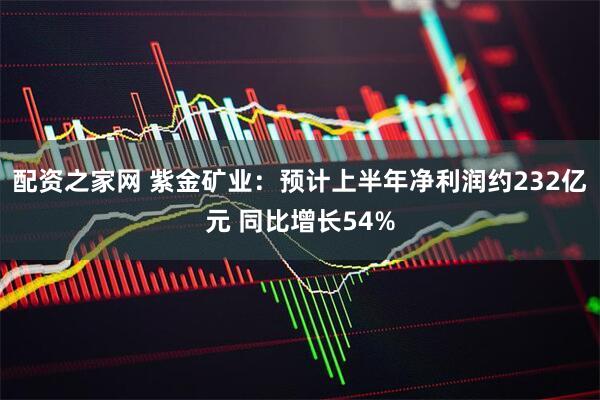 配资之家网 紫金矿业：预计上半年净利润约232亿元 同比增长54%